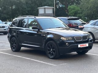 2007 BMW X3 30d I (E83) Рестайлинг, чёрный, 1250000 рублей, вид 3