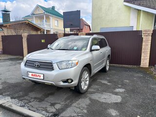 2007 Toyota Highlander I (XU20) Рестайлинг, серебристый, 1600000 рублей, вид 2