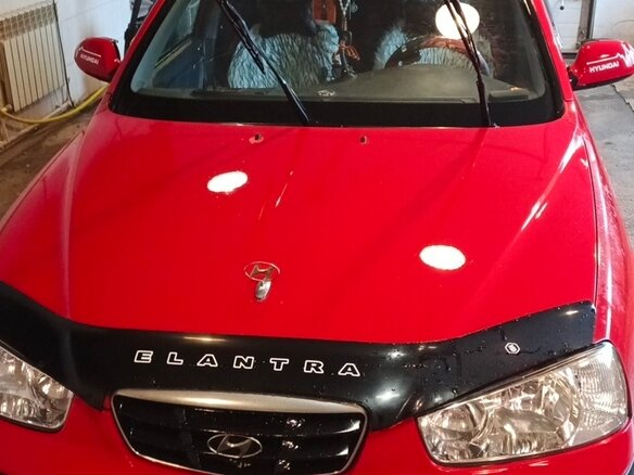 2002 Hyundai Elantra III (XD), красный, 230000 рублей - вид 1