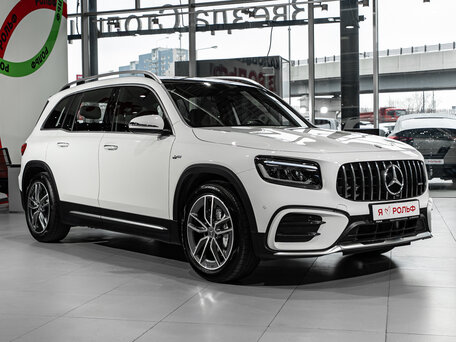 2025 Mercedes-Benz GLB AMG 35 AMG I (X247) Рестайлинг, белый, 8150000 рублей, вид 3