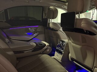2017 Mercedes-Benz S-Класс 450 Long VI (W222, C217) Рестайлинг, чёрный, 4900000 рублей, вид 4