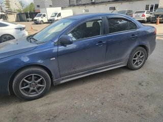 2008 Mitsubishi Lancer X, синий, 620000 рублей, вид 3