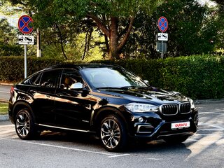 2017 BMW X6 30d II (F16), чёрный, 4745000 рублей, вид 4