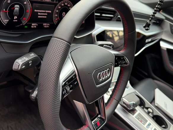 2022 Audi A6 40 TDI V (C8), чёрный, 6300000 рублей - вид 22