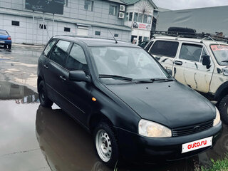 2012 Lada (ВАЗ) Kalina I, чёрный, 160000 рублей, вид 2