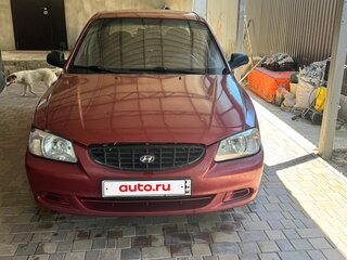 2005 Hyundai Accent ТагАЗ II, красный, 340000 рублей, вид 1