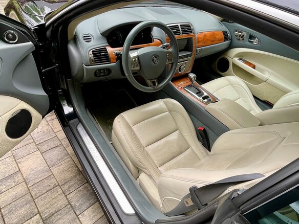 2008 Jaguar XKR II, чёрный - вид 9