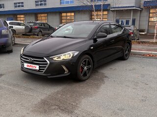 2017 Hyundai Elantra VI (AD), чёрный, 1280000 рублей, вид 1