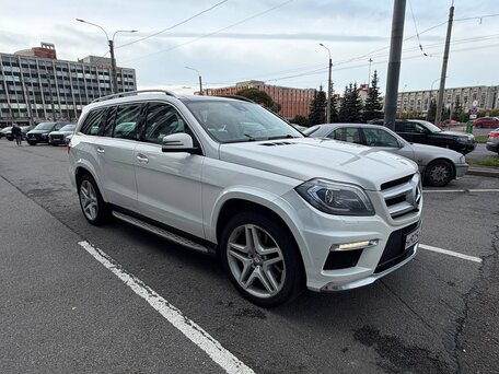 2014 Mercedes-Benz GL-Класс 350 II (X166), белый, 3090000 рублей, вид 1