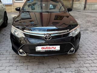 2016 Toyota Camry US Market VII (XV50) Рестайлинг, чёрный, 2700000 рублей, вид 3