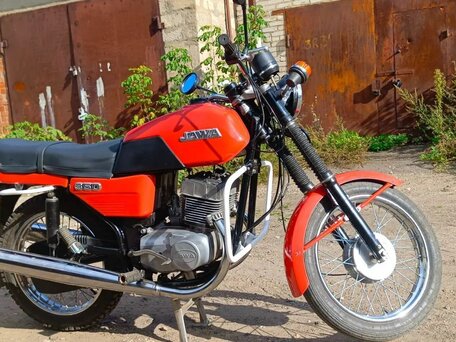 1987 Jawa 350/638, красный, 290000 рублей, вид 3