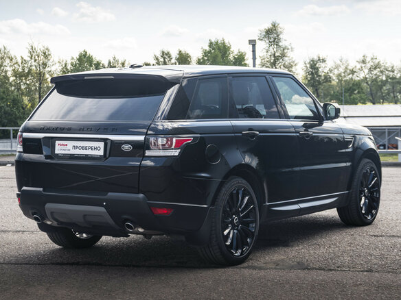 2014 Land Rover Range Rover Sport II, чёрный - вид 4