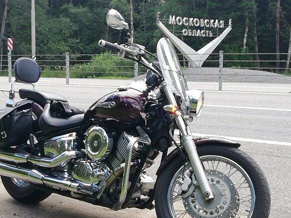 2008 Yamaha XVS1100, красный, 830000 рублей - вид 14