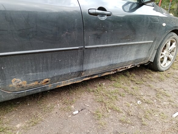 2006 Mazda 3 I (BK) Рестайлинг, серый, 250000 рублей - вид 7