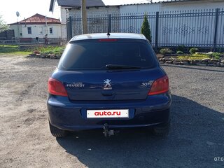 2004 Peugeot 307 I, синий, 350000 рублей, вид 3