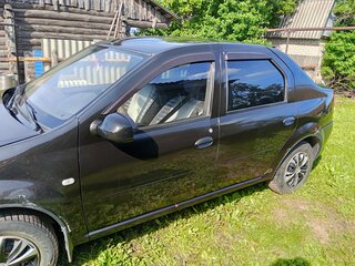 2010 Renault Logan I Рестайлинг, чёрный, 370000 рублей, вид 2
