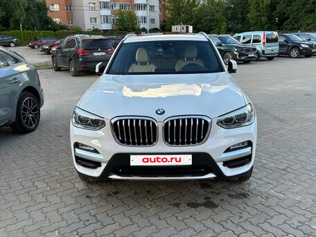 2018 BMW X3 30i xDrive III (G01), белый, 3400000 рублей, вид 2