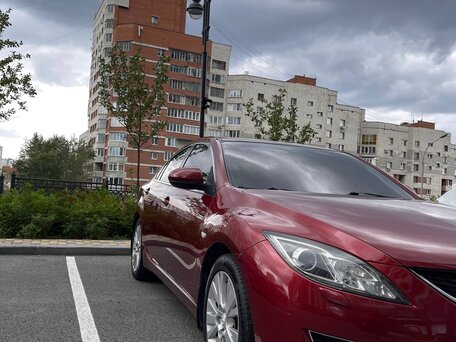 2008 Mazda 6 II (GH), красный, 1230000 рублей, вид 3
