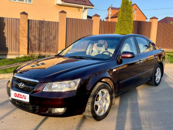 2005 Hyundai Sonata V (NF), красный, 600000 рублей