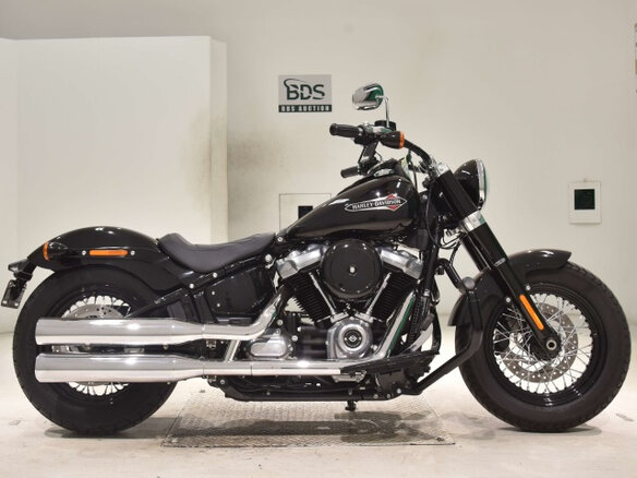 2020 Harley-Davidson Softail Slim, чёрный, 1150000 рублей