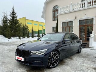 2016 BMW 7 серии Long 740Li xDrive VI (G11/G12), синий, 3000000 рублей, вид 1