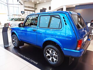2026 Lada (ВАЗ) Niva Legend I, синий, 1298500 рублей, вид 2