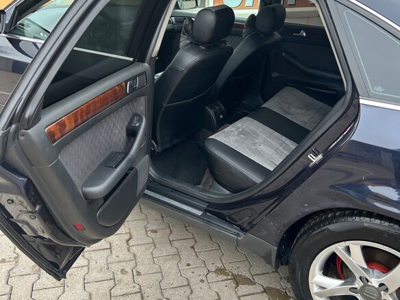 2002 Audi A6 II (C5) Рестайлинг, синий, 600000 рублей - вид 6