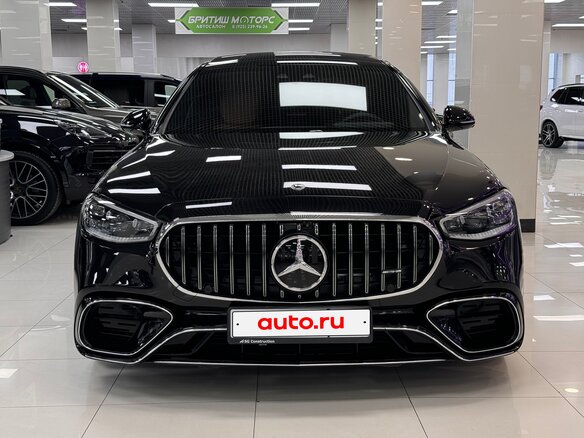 2022 Mercedes-Benz S-Класс 400 d 4MATIC VII (W223), чёрный - вид 2