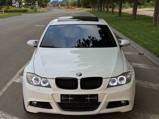 2007 BMW 3 серии 318i V (E90/E91/E92/E93), белый, 900000 рублей, вид 1