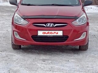 2011 Hyundai Solaris I, красный, 550000 рублей, вид 2