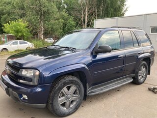 2007 Chevrolet TrailBlazer I Рестайлинг, синий, 1199000 рублей, вид 2