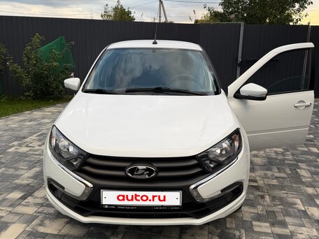 2024 Lada (ВАЗ) Granta I Рестайлинг, белый, 910000 рублей, вид 2