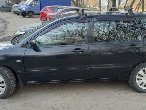 2007 Mitsubishi Lancer IX Рестайлинг, чёрный, 380000 рублей - вид 3