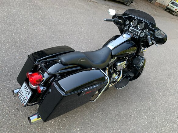 2003 Harley-Davidson Electra Glide, чёрный, 789000 рублей - вид 8