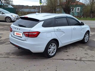 2019 Lada (ВАЗ) Vesta SW I, белый, 820000 рублей, вид 4