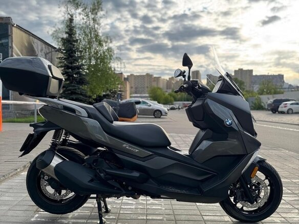 2021 BMW C 400 GT, зелёный, 850000 рублей - вид 6