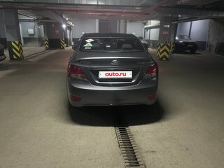 2013 Hyundai Solaris I, чёрный, 580000 рублей, вид 1