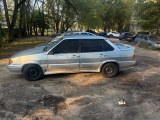 2001 Lada (ВАЗ) 2115, серебристый, 70000 рублей, вид 3