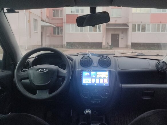 2012 Lada (ВАЗ) Granta I, серебристый, 300000 рублей - вид 4