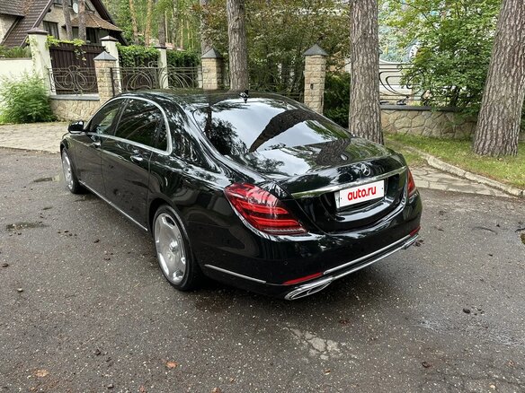 2018 Mercedes-Benz Maybach S-Класс 450 I (X222) Рестайлинг, чёрный, 4500000 рублей - вид 13