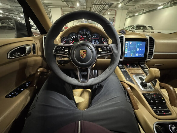 2015 Porsche Cayenne II Рестайлинг (958), серый, 2750000 рублей - вид 12