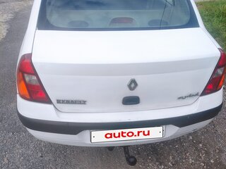 2003 Renault Symbol I Рестайлинг, белый, 250000 рублей, вид 3