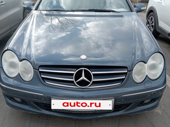 2006 Mercedes-Benz CLK-Класс 280 7G-Tronic II (W209) Рестайлинг, синий, 1200000 рублей