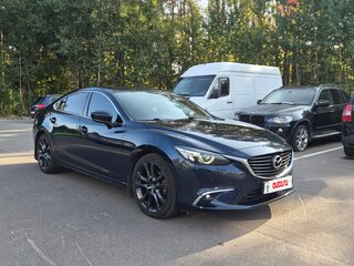 2017 Mazda 6 III (GJ) Рестайлинг, синий, 2170000 рублей, вид 3