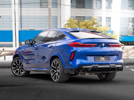 2023 BMW X6 M Competition III (F96) Рестайлинг, синий, 17790000 рублей, вид 4