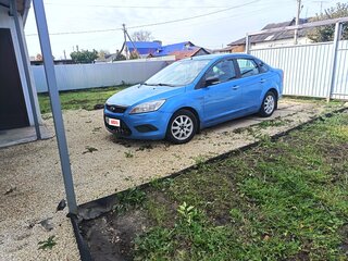 2008 Ford Focus II Рестайлинг, голубой, 460000 рублей, вид 2