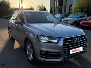 2019 Audi Q7 II (4M), серебристый, 5600000 рублей, вид 2