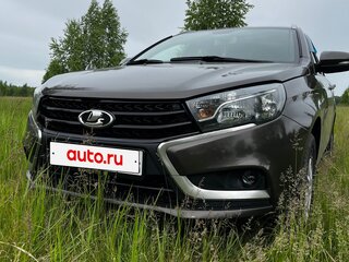 2018 Lada (ВАЗ) Vesta SW I, коричневый, 920000 рублей, вид 3