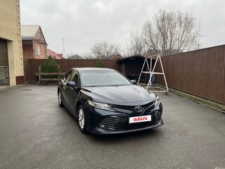 2018 Toyota Camry VIII (XV70), синий, 2000000 рублей, вид 3