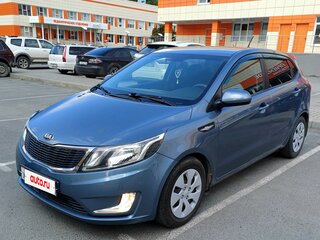 2013 Kia Rio 4-speed III, голубой, 1180000 рублей, вид 1
